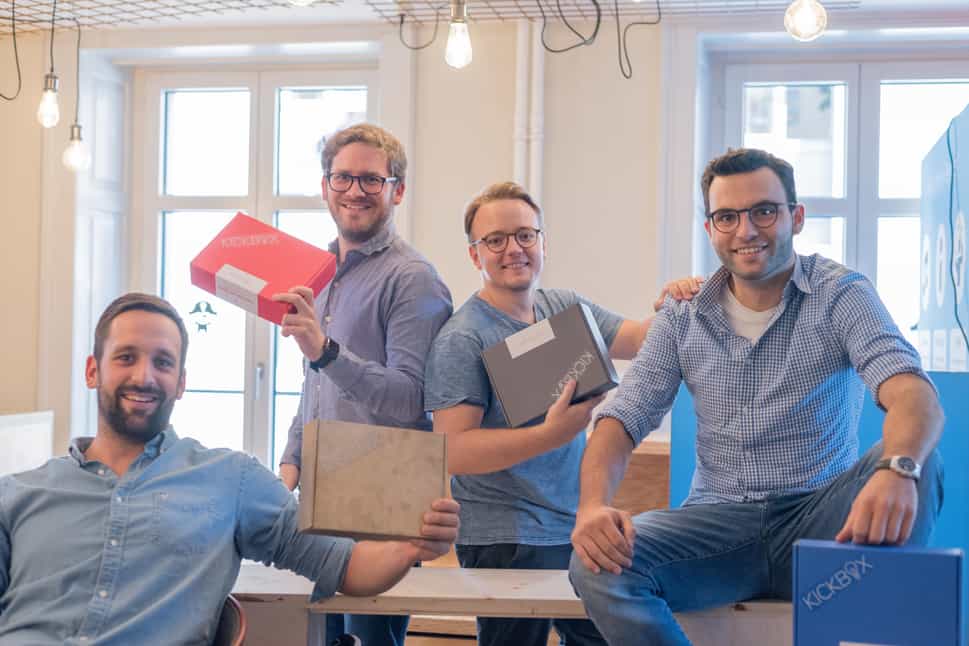 The four Co-founders of rready (formerly known as GETKICKBOX).
