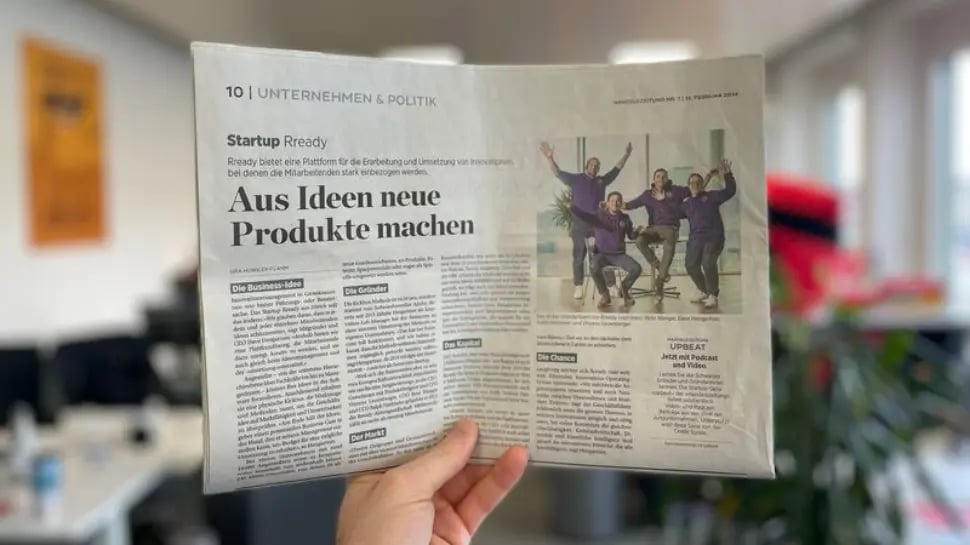 Photo of the Swiss newspaper 