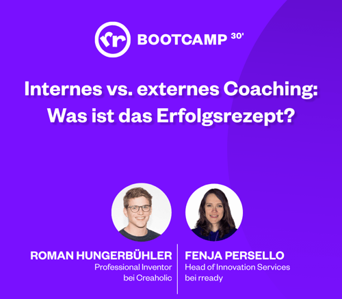 Event Banner for Webinar about Inhouse vs External Coaching