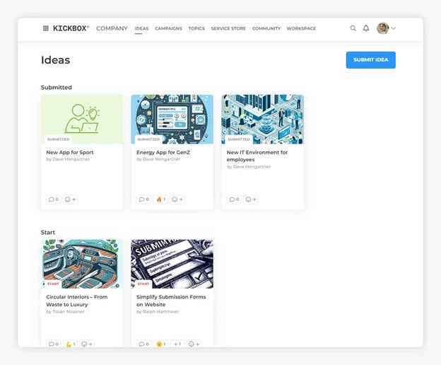 kickbox-ideas