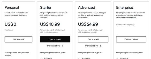 asana-pricing