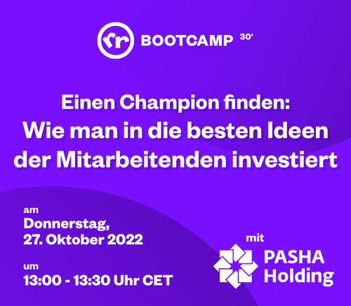 Event banner for webinar about investing in the best employee-driven ideas