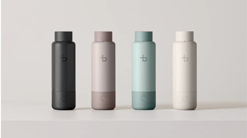 The range of bottles that are part of the Bottleplus collection.